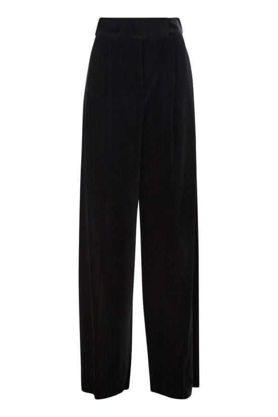 25FW 막스마라 스트레이트 팬츠 2521136403600 003 Black