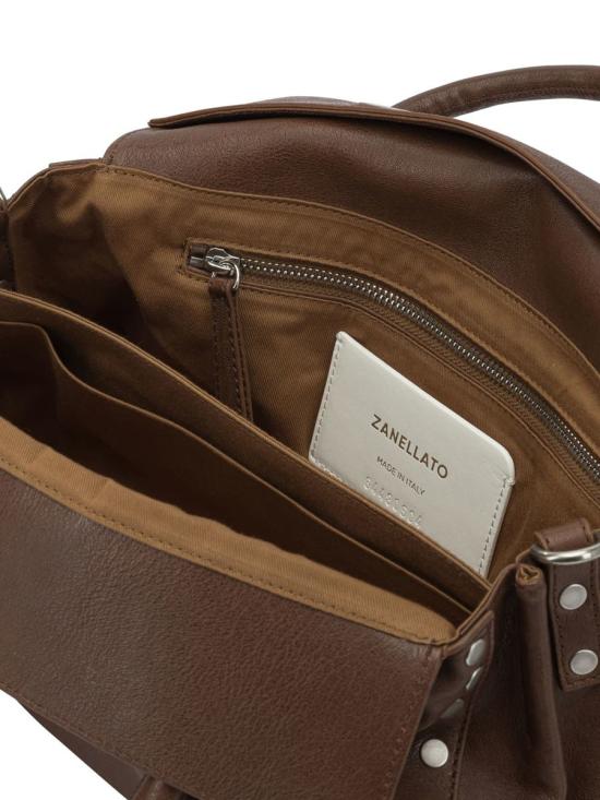25FW 자넬라토 토트백 DOTTA TABACCO S0687502100000Z1152 BROWN - ZANELLATO