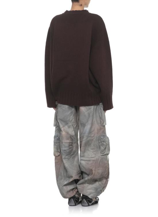 25FW 디 아티코 스웨터 251WCK00126KWS008SP064 BROWN - THE ATTICO