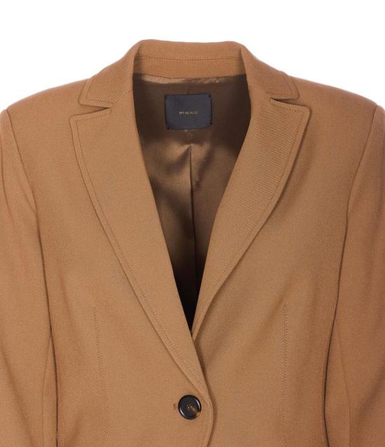 25FW 핑코 자켓 105687A2QVM20 BROWN - PINKO