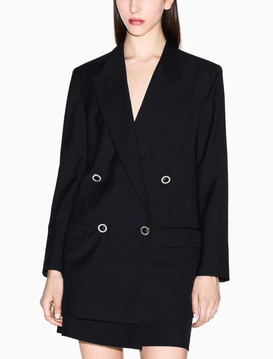 25FW 알마니 코트 XW001283AF16158UC001 Black - ARMANI