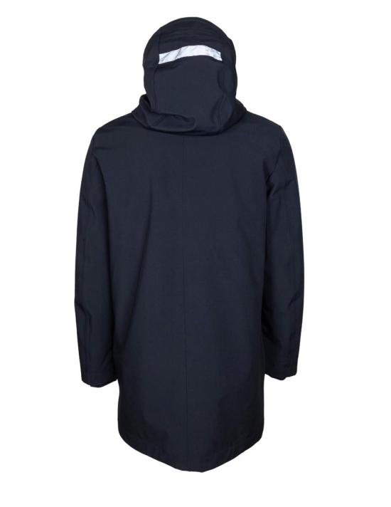 25FW 페트레이 알발리 KP 01 미니멀 테크니컬 3중 구조 트렌치코트 PEU4365 01191511 NER Black - PEUTEREY