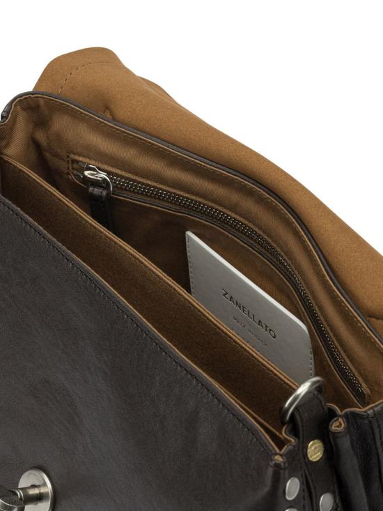 25FW 자넬라토 토트백 POSTINA TABACCO S0680002100000Z1153 BROWN - ZANELLATO