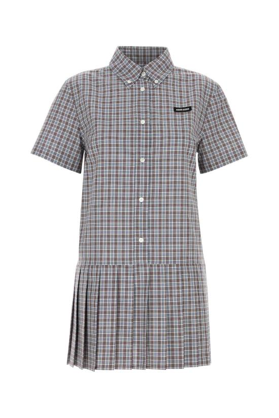 26SS 미우미우 미디 원피스 MF5899SOOO17LX F0OBD Checked