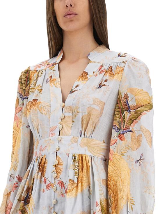 25FW 짐머만 원피스 5147DSS253 LBPFL BABY BLUE - ZIMMERMANN