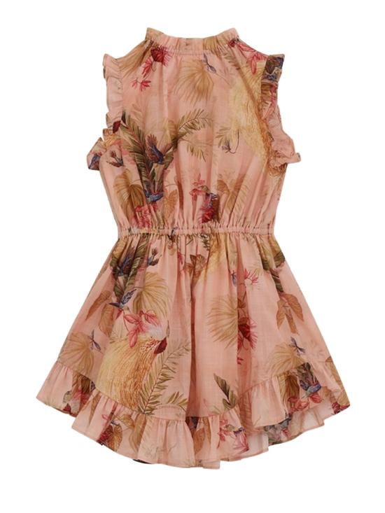 25FW [키즈] 짐머만 원피스 1897DSS251K PKPFL PINK - ZIMMERMANN