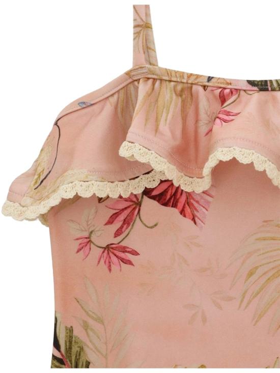 25FW [키즈] 짐머만 원피스 수영복 3110WSS251K PKPFL PINK - ZIMMERMANN