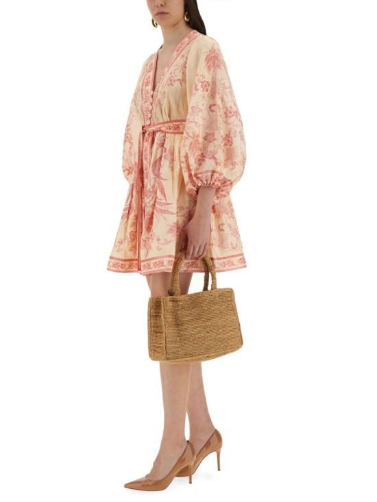 25FW 짐머만 원피스 3500DSS252 CRMPNKFLO PINK - ZIMMERMANN