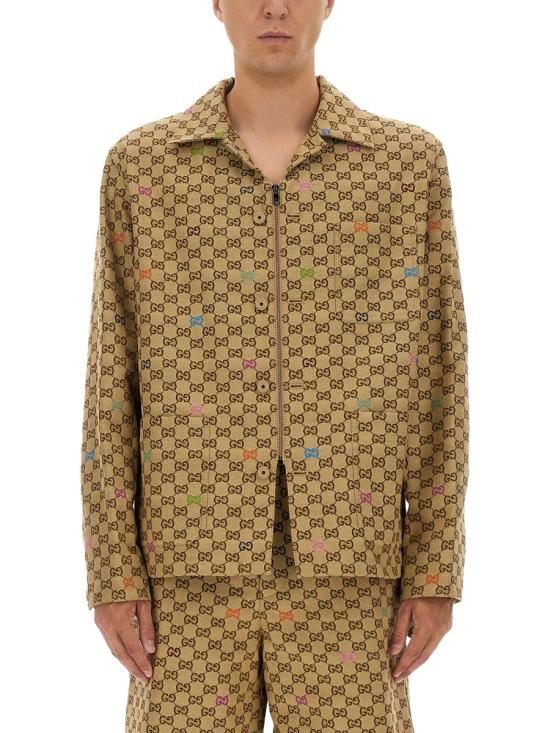 26FW 구찌 캔버스 자켓 833305 ZAS812137 BEIGE