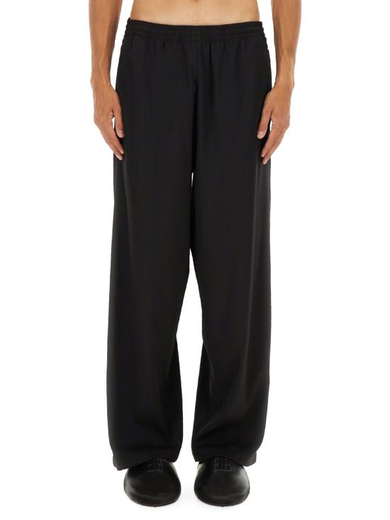 25FW 발렌시아가 스트레이트 팬츠 850706 TJT211000 BLACK