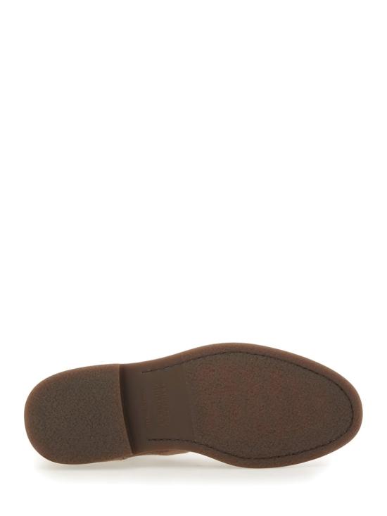 25FW 브루넬로 쿠치넬리 스웨이드 첼시 부츠 MZUPEAE818 C2637 BROWN - BRUNELLO CUCINELLI