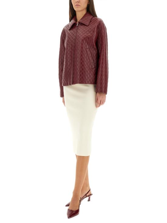 26SS 구찌 가죽 자켓 834306 XNA4F6052 BORDEAUX - GUCCI