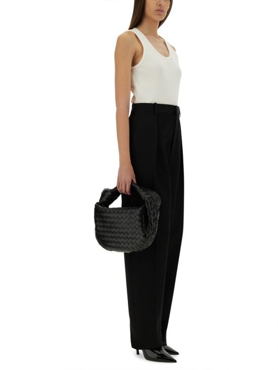 26FW 보테가베네타 스트레이트 팬츠 830002 V4C201000 BLACK - BOTTEGA VENETA
