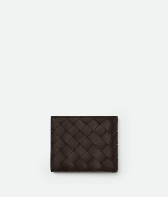 25FW 보테가베네타 인트레치아토 반지갑 743211 VCPQ42145 BROWN - BOTTEGA VENETA
