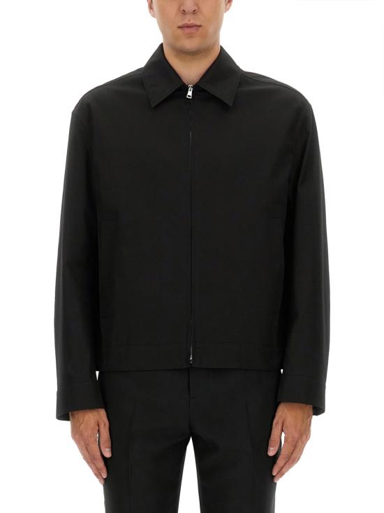 26FW 구찌 웹 디테일 코튼 트윌 자켓 827503 ZAQH51000 BLACK