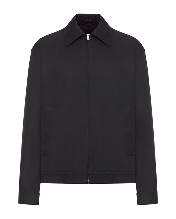 26FW 구찌 웹 디테일 코튼 트윌 자켓 827503 ZAQH51000 BLACK