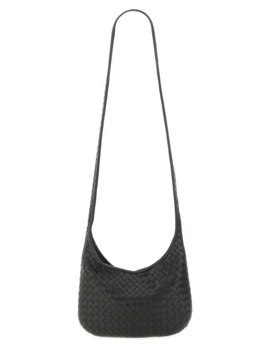 26FW 보테가베네타 스몰 베네토 크로스바디백 836918 V5RI18803 BLACK - BOTTEGA VENETA