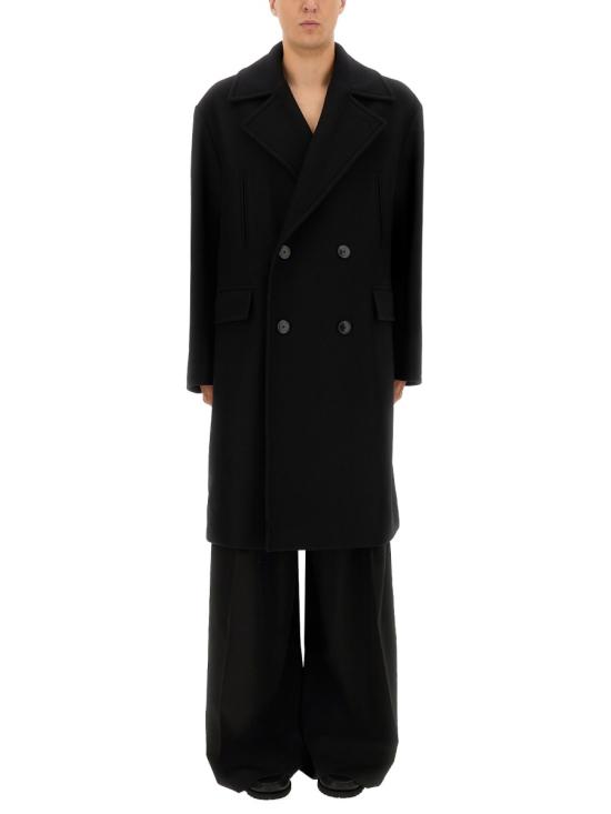 25FW 드리스 반 노튼 트렌치 코트 020234 2216900 BLACK