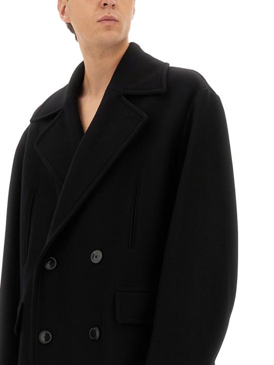 25FW 드리스 반 노튼 트렌치 코트 020234 2216900 BLACK - DRIES VAN NOTEN