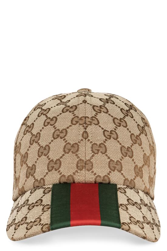 26SS 구찌 GG 자카드 웹 베이스볼 캡 789016 4HBA89784 BEIGE