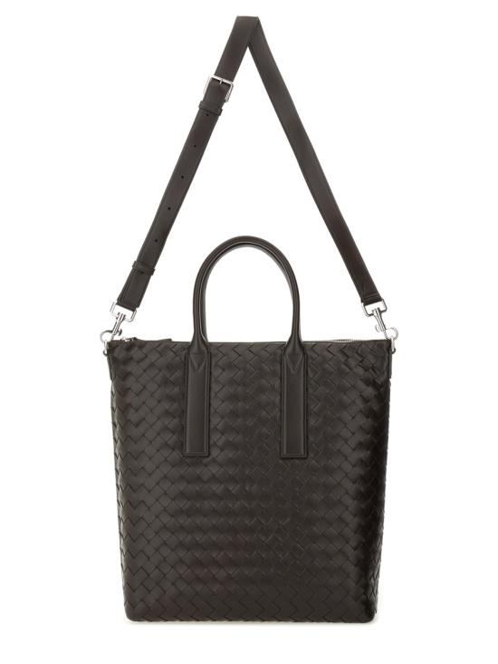 26FW 보테가베네타 인트레치아토 지퍼 노스 사우스 토트백 815783 V2HL12145 BROWN - BOTTEGA VENETA