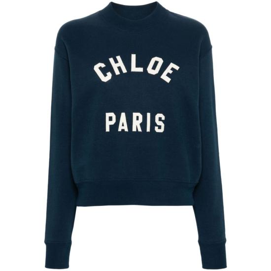 25FW 끌로에 스웨터 24AJH12192 4C6 BLUE