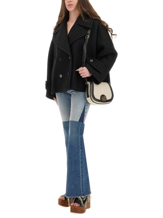 25FW 끌로에 트렌치 코트 25AMA96952 001 BLACK - CHLOE