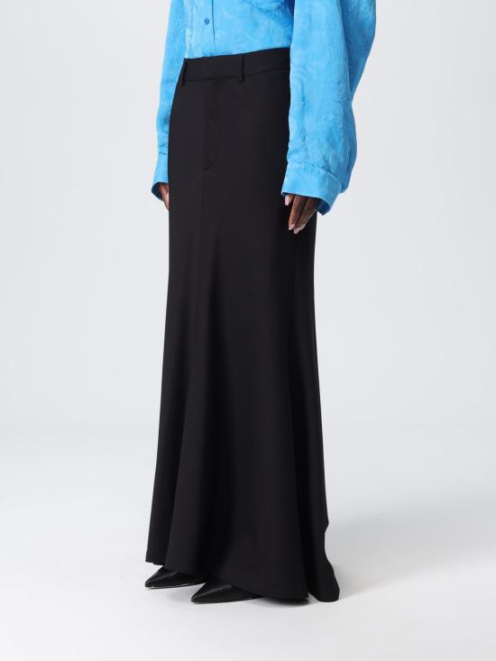 25FW 발렌시아가 롱 스커트 850662 TJT211000 BLACK - BALENCIAGA