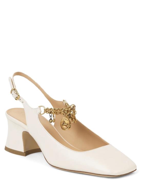 25FW 끌로에 힐/펌프스 25A11VRI 122 WHITE - CHLOE