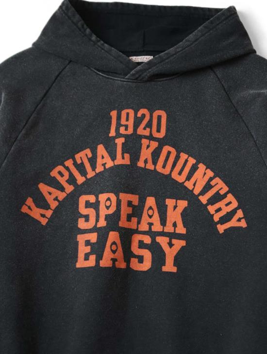  캐피탈 긴팔 티셔츠 Kapital Swt Knit Raglan Hoody (Speakeasy College) 후디 - KAPITAL