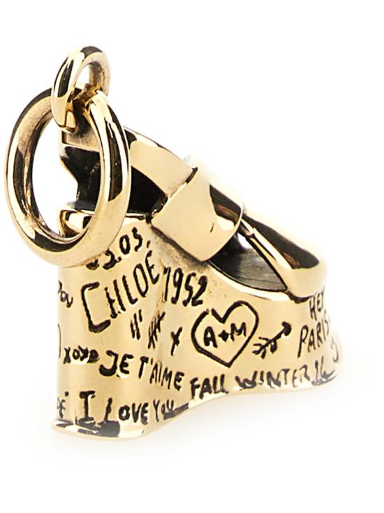 25FW 끌로에 키링 25AK164CB7 9DA GOLD - CHLOE