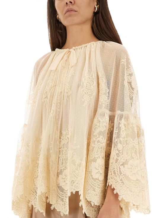 25FW 짐머만 탑 6031TF251 CRM IVORY - ZIMMERMANN