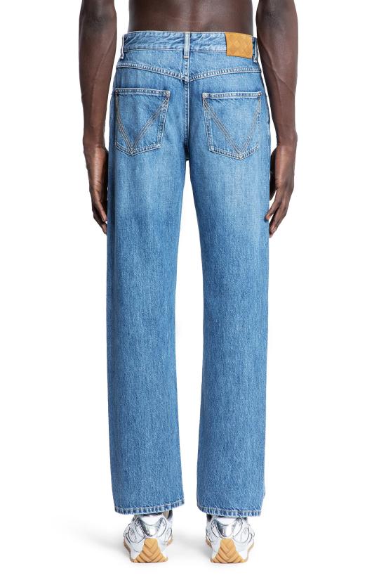 25FW 보테가베네타 스트레이트 팬츠 813511 V42W04715 BLUE - BOTTEGA VENETA