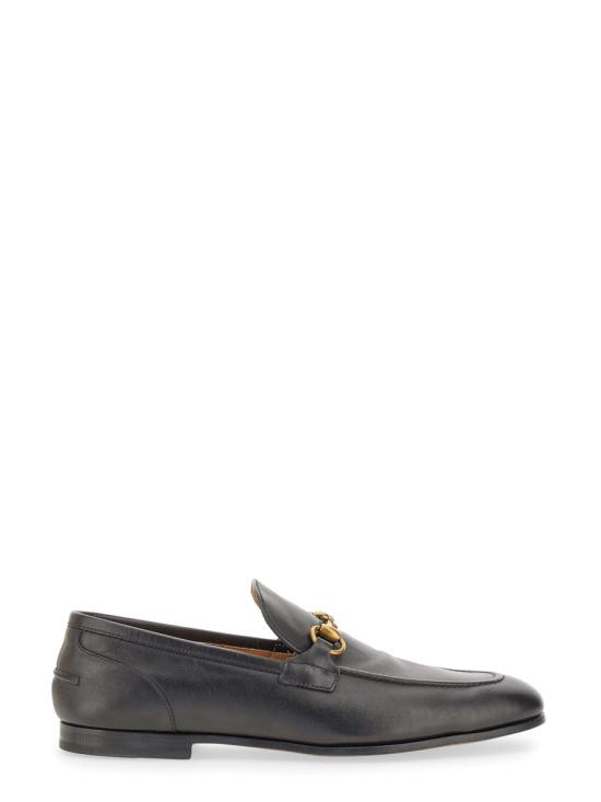 26SS 구찌 조던 레더 로퍼 406994 BLM001000 BLACK - GUCCI