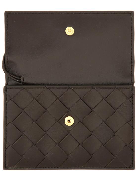 26FW 보테가베네타 안디아모 집 카드 케이스 838846 VCPP22190 BROWN - BOTTEGA VENETA