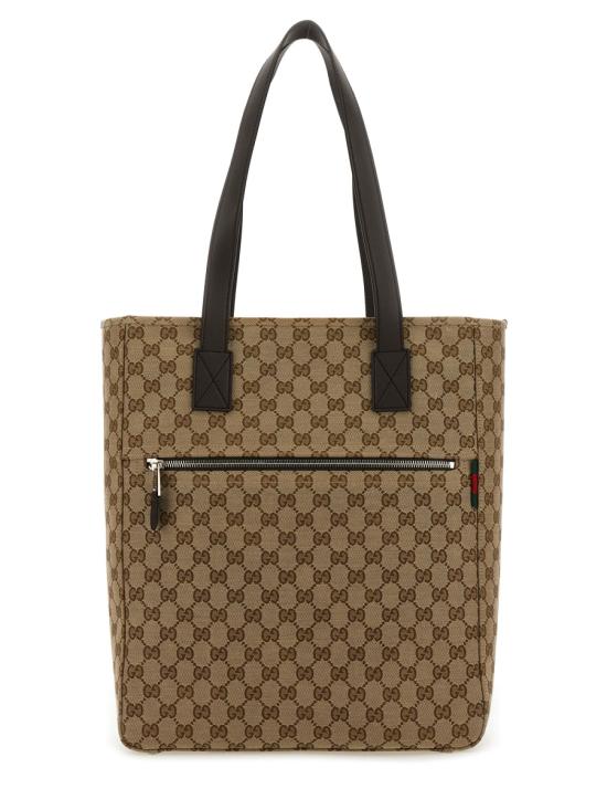 26FW 구찌 GG 캔버스 미디움 토트백 834796 FAEPS9752 BROWN