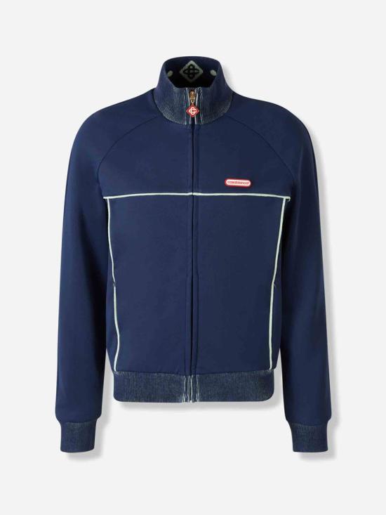 25FW 카사블랑카 자켓 JTP 422 02 NAVY MIDNIGHT BLUE