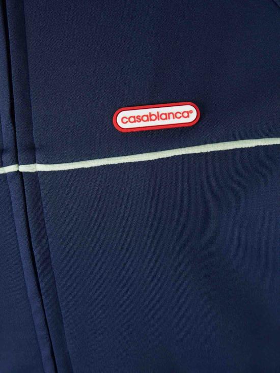 25FW 카사블랑카 자켓 JTP 422 02 NAVY MIDNIGHT BLUE - CASABLANCA