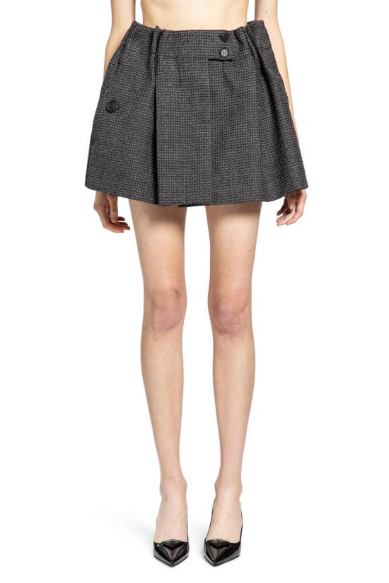 25FW 프라다 숏 스커트 P132ZG17YS F0967 Multicolor