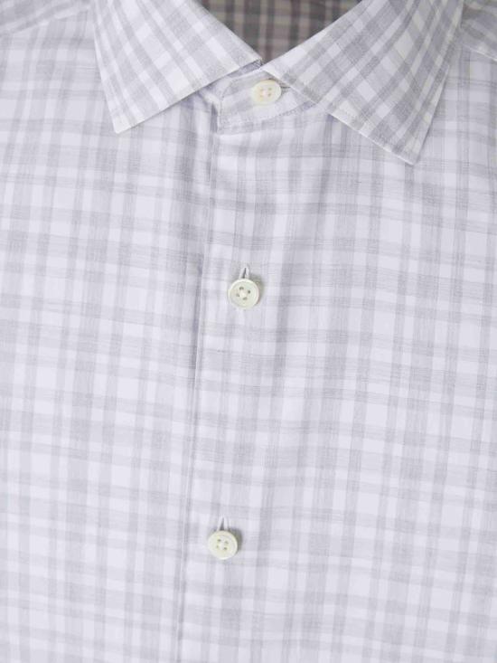 25FW 에르메네질도제냐 긴팔 셔츠 UGX01A2 SRF5 614 LIGHT GREY - ERMENEGILDO ZEGNA