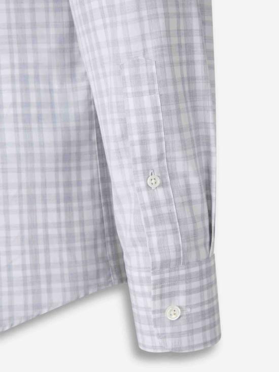 25FW 에르메네질도제냐 긴팔 셔츠 UGX01A2 SRF5 614 LIGHT GREY - ERMENEGILDO ZEGNA