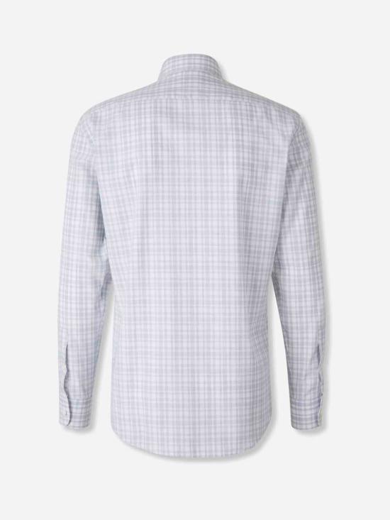 25FW 에르메네질도제냐 긴팔 셔츠 UGX01A2 SRF5 614 LIGHT GREY - ERMENEGILDO ZEGNA