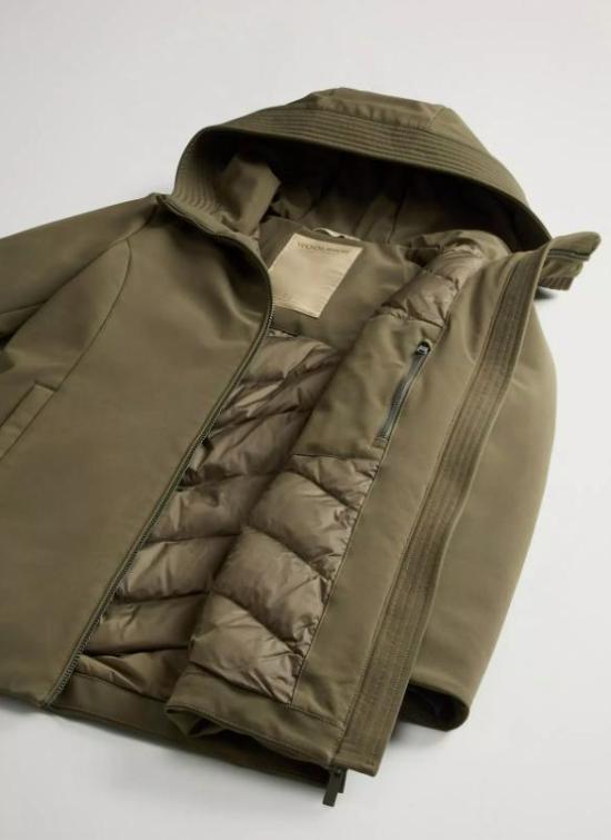 25FW 울리치 패딩 CFWWOU2045FRUT3496614 DARK GREEN - WOOLRICH