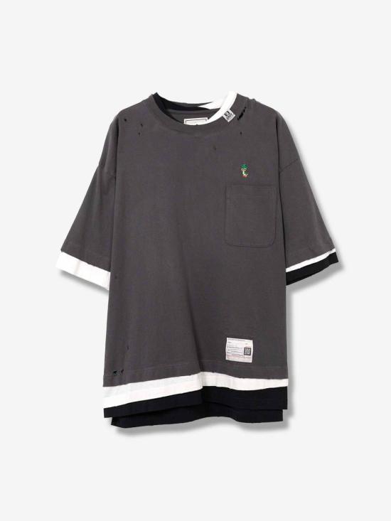 25FW 메종 미하라 야스히로 긴팔 셔츠 A15TS641 BLACK Black