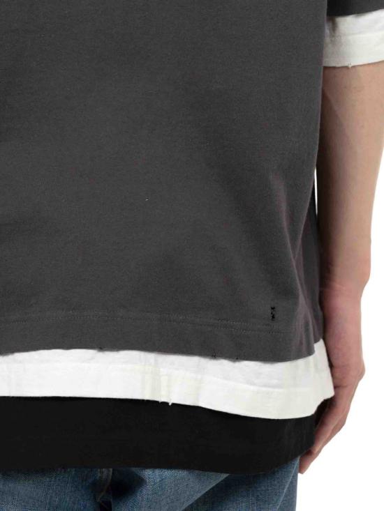 25FW 메종 미하라 야스히로 긴팔 셔츠 A15TS641 BLACK Black - MAISON MIHARA YASUHIRO