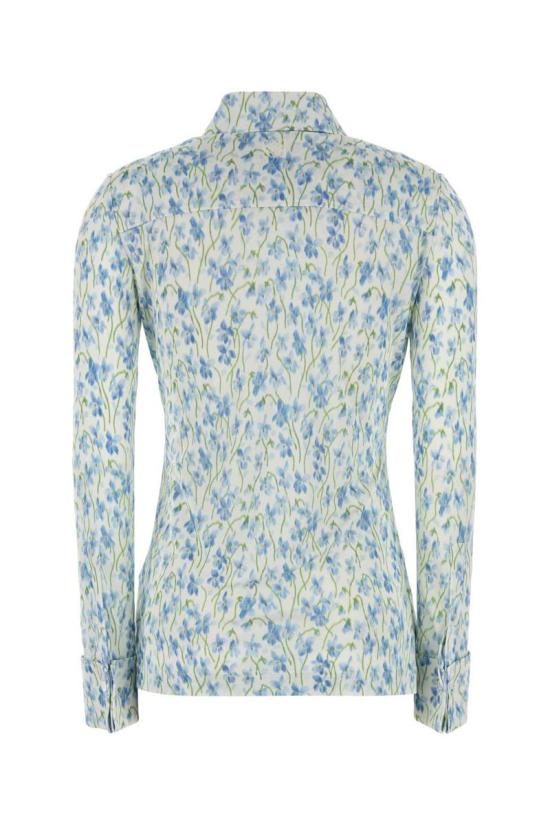 25FW 로에베 블라우스 S359Y05XE7 WHITEBLUE - LOEWE