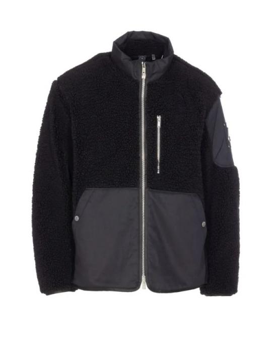 25FW 무스너클 SAGLEK 플리스 집 자켓 SAGLEK 플리스 집  M35MS601292 BLACK Black