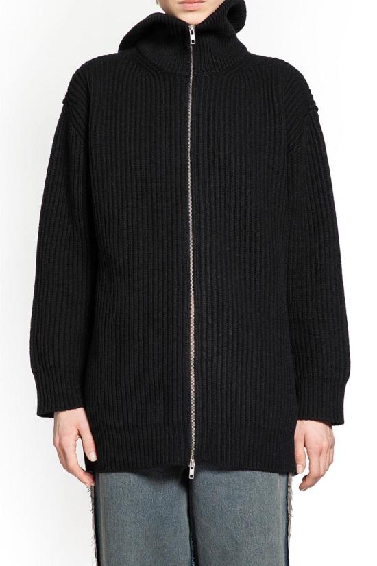 25FW MM6 메종마르지엘라 스웨터 S62AN0158M13192 900 Black