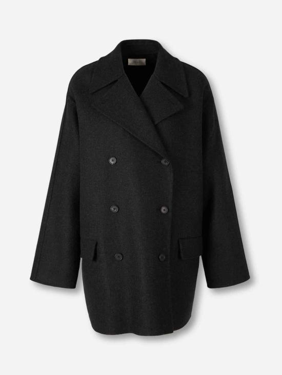 25FW 더로우 아우터 10141 W4067 DCODARKCHARCOAL Black