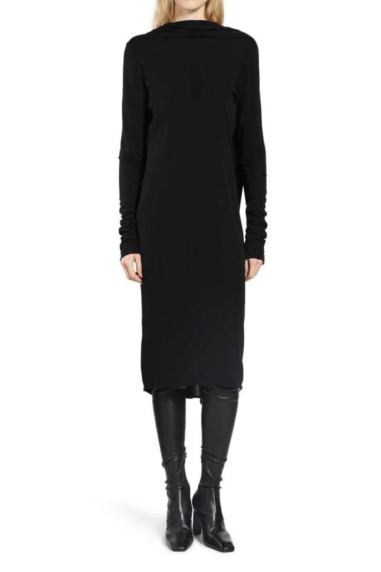 25FW 토템 원피스 254WRD0268FB0497 001 Black